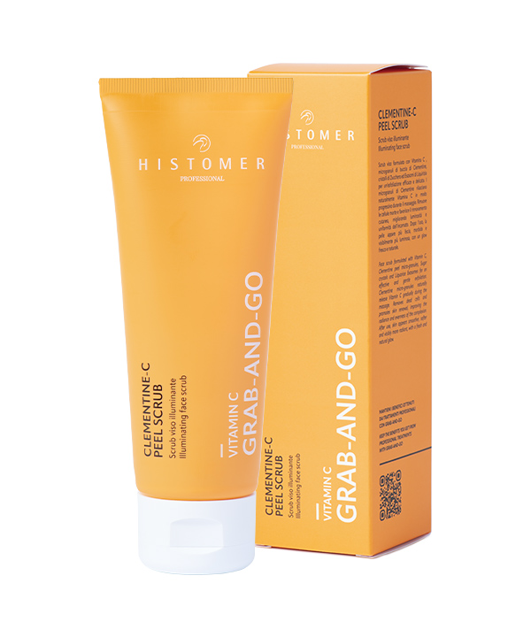 HISTOMER VIT C CLEMENTINE-C PEEL SCRUB - Izgaismojošs sejas skrubis 75 ml 