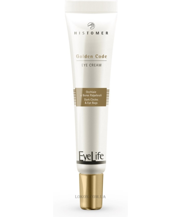 Histomer Eye Life Golden Code Eye Cream  – Pretgrumbu liftinga krēms tumšo loku mazināšanai 15ml