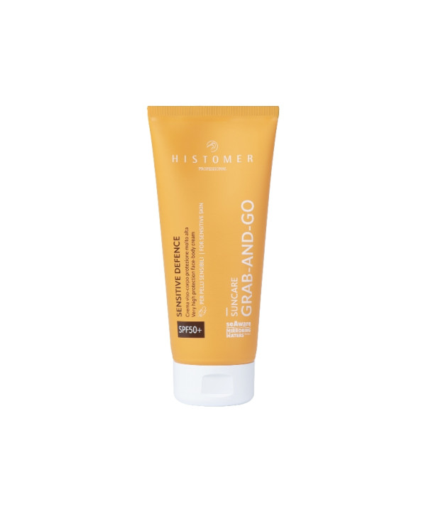 HISTOMER Sensitive Defence SPF 50+ — Saules aizsargkrēms sejai un ķermenim jutīgai ādai 200 ml