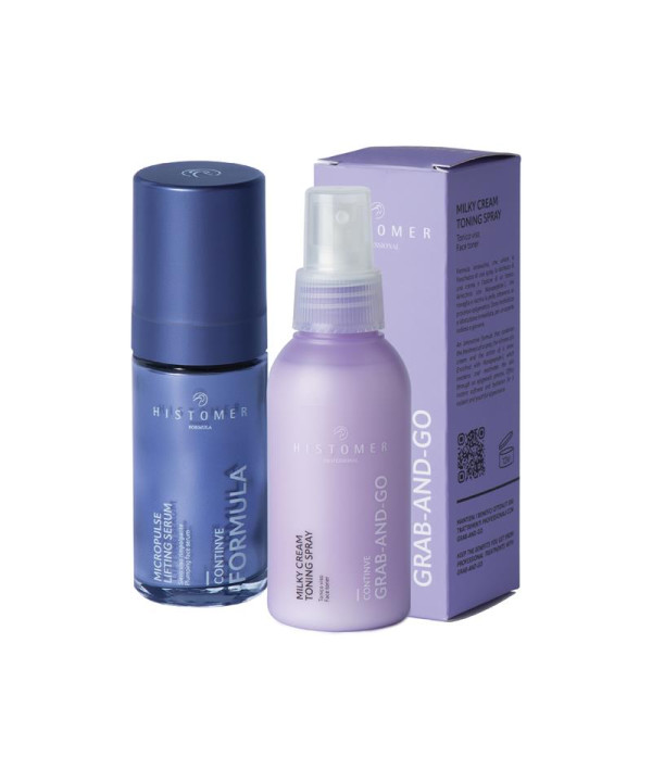 HISTOMER CONTINVE MICROPULSE Dziļi atjaunojošs liftinga komplekts 2IN1 Toniks 100ml+ Serums 30ml